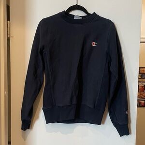 Champion Dark Blue Crewneck Sweatshirt